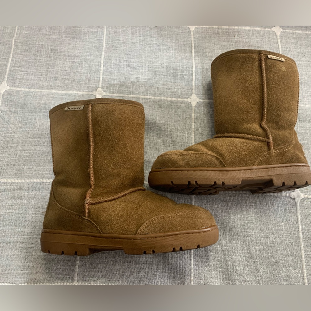 Bearpaw Boots Tan Womens 7/8